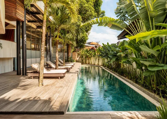 Stylish 1br With Pool, 800m To Villa Canggu